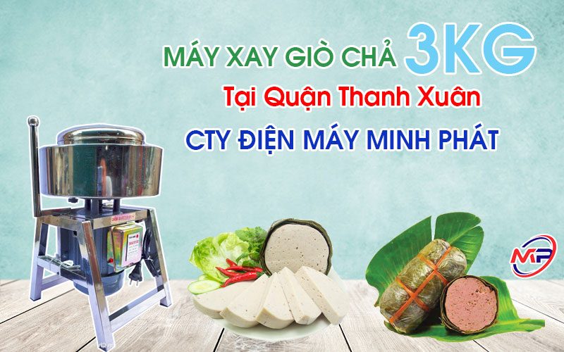Máy Xay Giò Chả 3KG Tại Quận Thanh Xuân