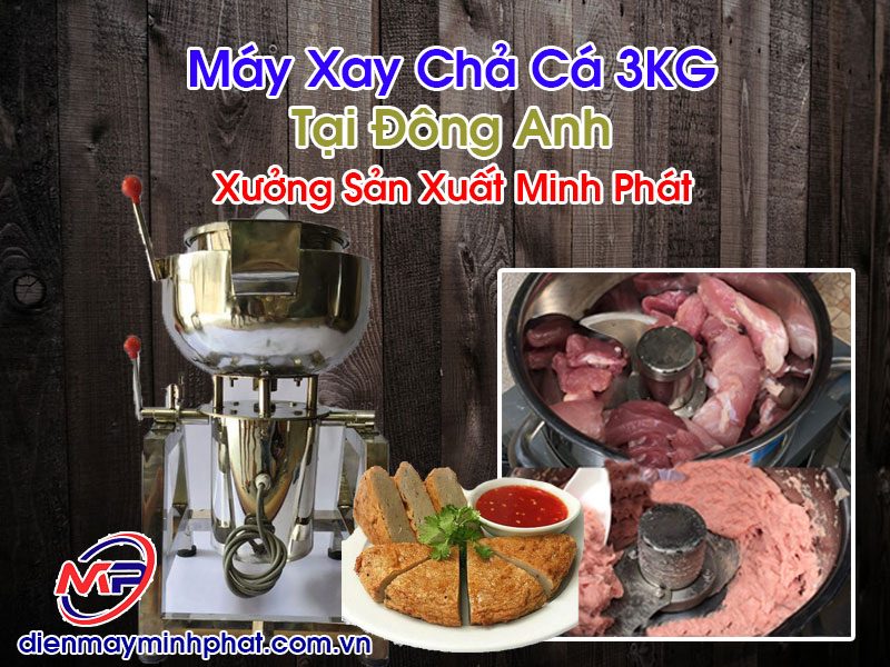 Máy Xay Chả Cá 3KG Tại Đông Anh Máy Xay Chả Cá 3KG Tại Đông Anh