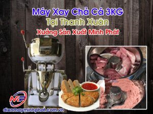Máy Xay Chả Cá 3KG Tại Thanh Xuân